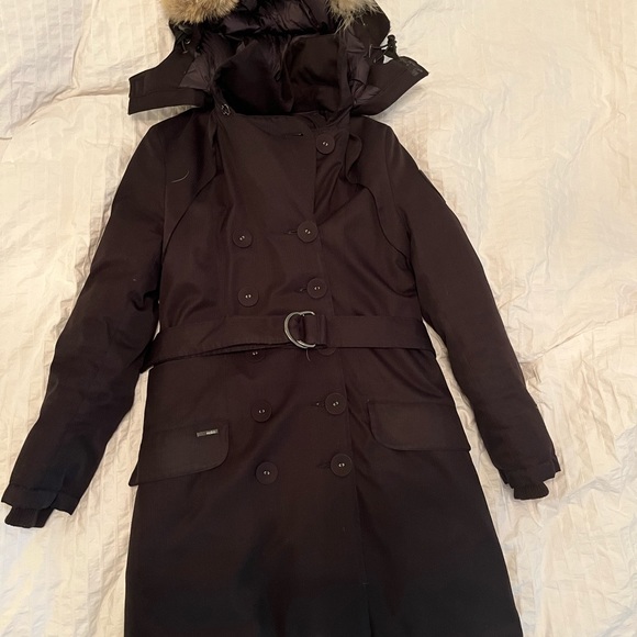 Nobis Tula black XS women’s down parka - Picture 5 of 10